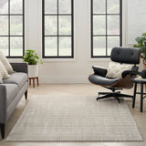 nourison modern comfort mnc03 grey ivory rug
