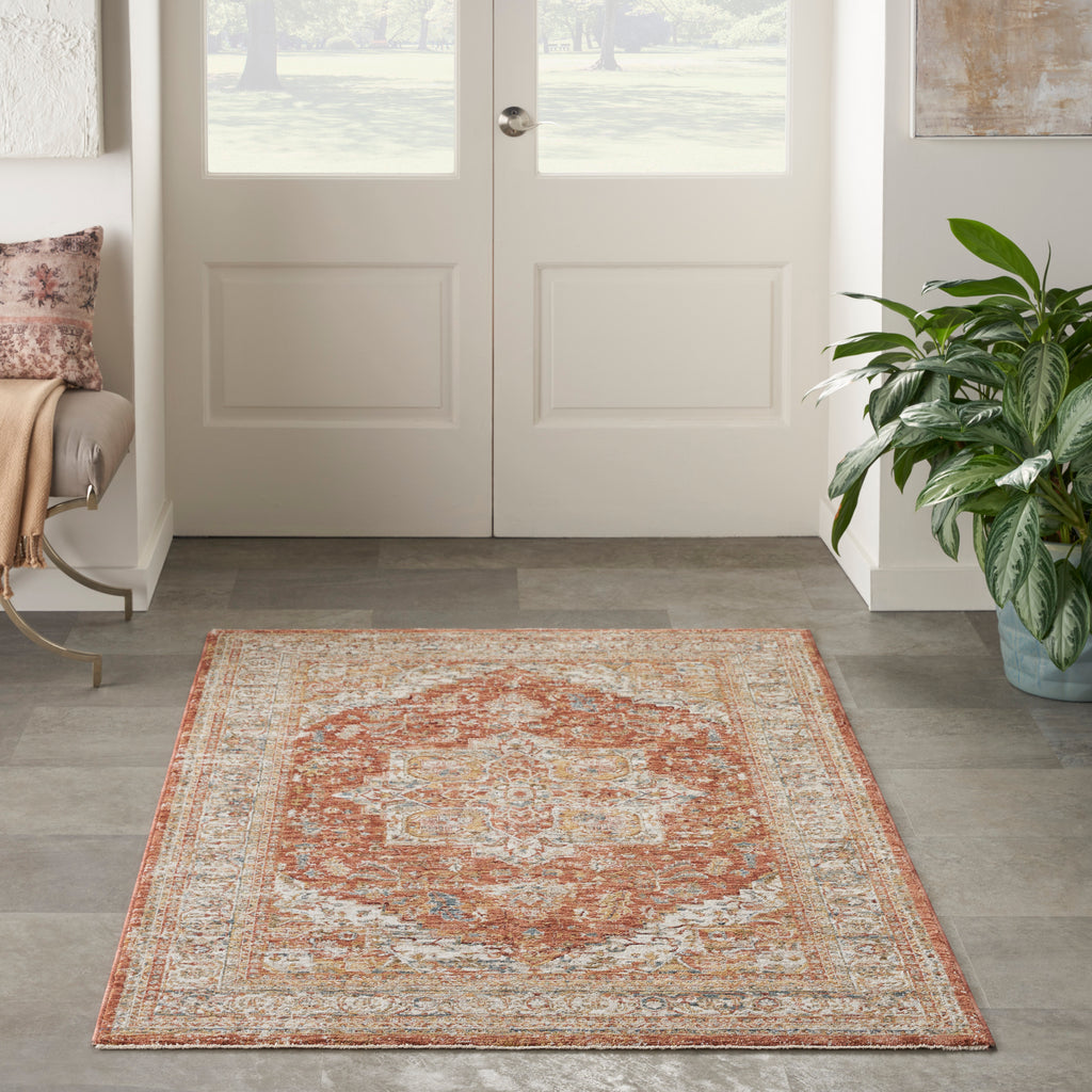 nourison sahar shr06 ivory multicolor rug