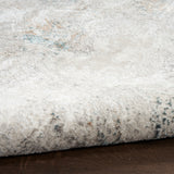 nourison glitz glz20 grey multicolor rug