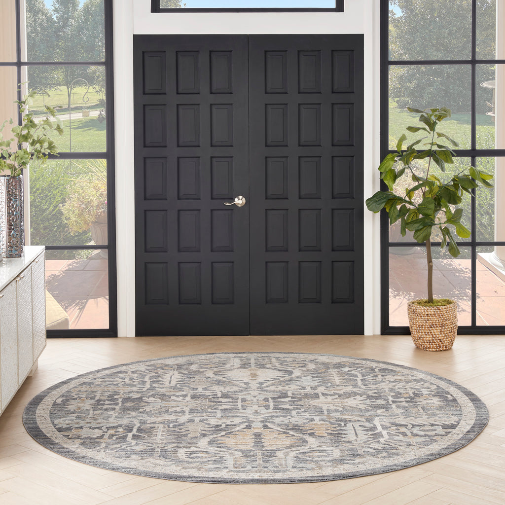 nourison lynx lnx02 navy multicolor rug