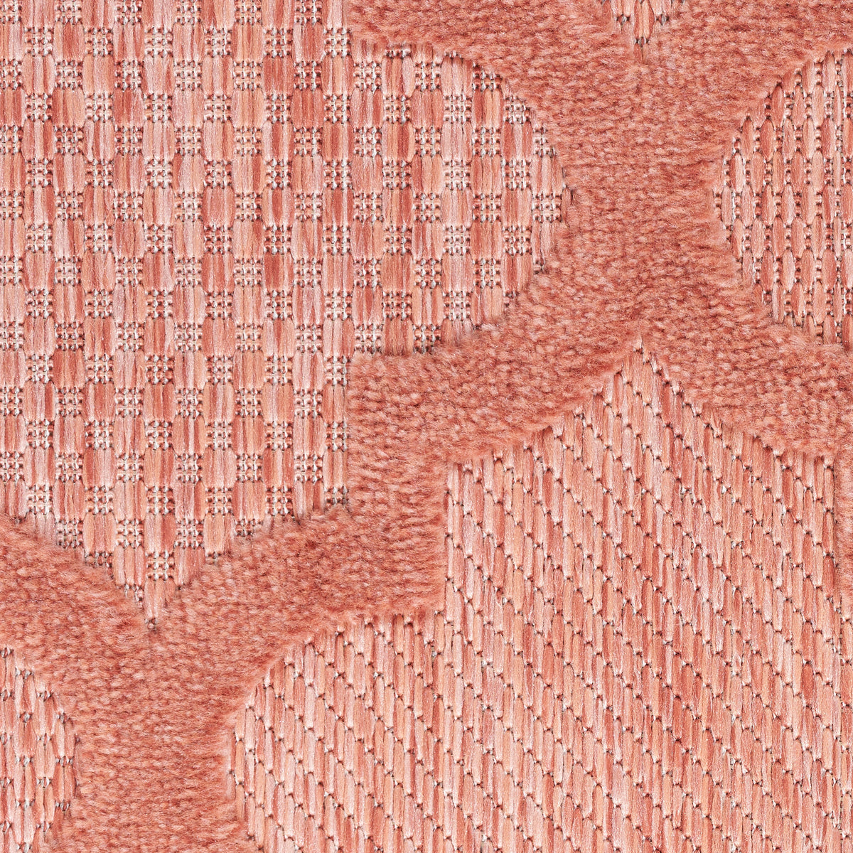 nourison easy care nes01 coral orange rug