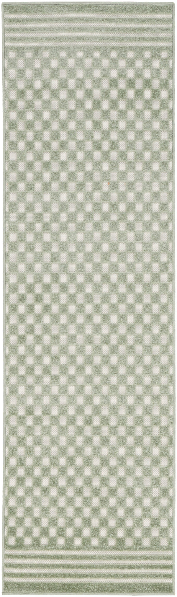 nourison care free caf02 green rug