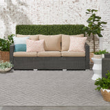 nourison versatile nrv01 silver grey rug