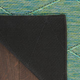 nourison washable solutions wsl01 blue green rug