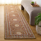 safavieh clearance micro loop mlp638p rust rug