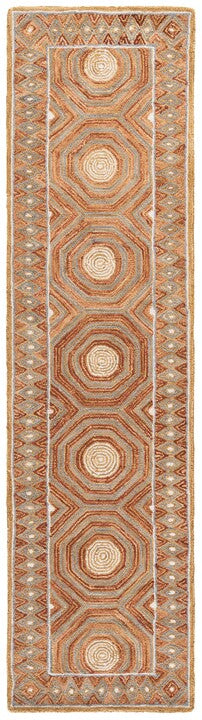 safavieh clearance micro loop mlp638p rust rug