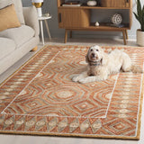 safavieh clearance micro loop mlp638p rust rug