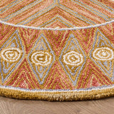 safavieh clearance micro loop mlp638p rust rug