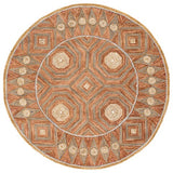 safavieh clearance micro loop mlp638p rust rug