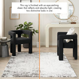 nourison desire dsr05 grey ivory rug