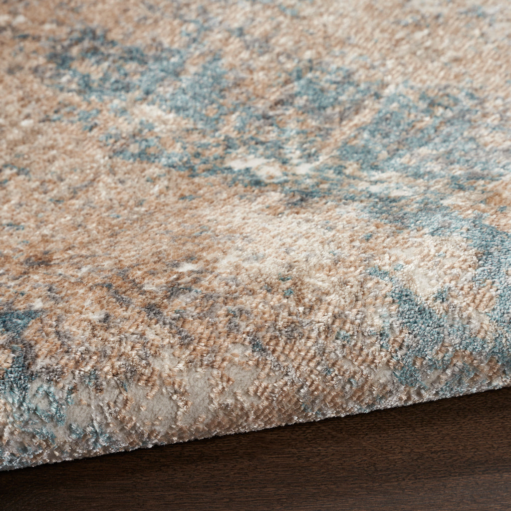nourison glitz glz06 taupe multi rug