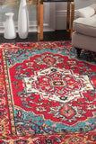 safavieh clearance monaco mnc207c red rug