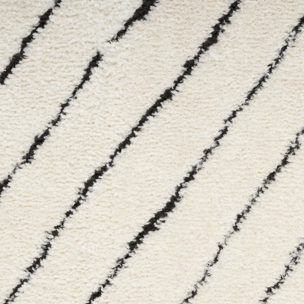 nourison modern comfort mnc01 ivory black rug
