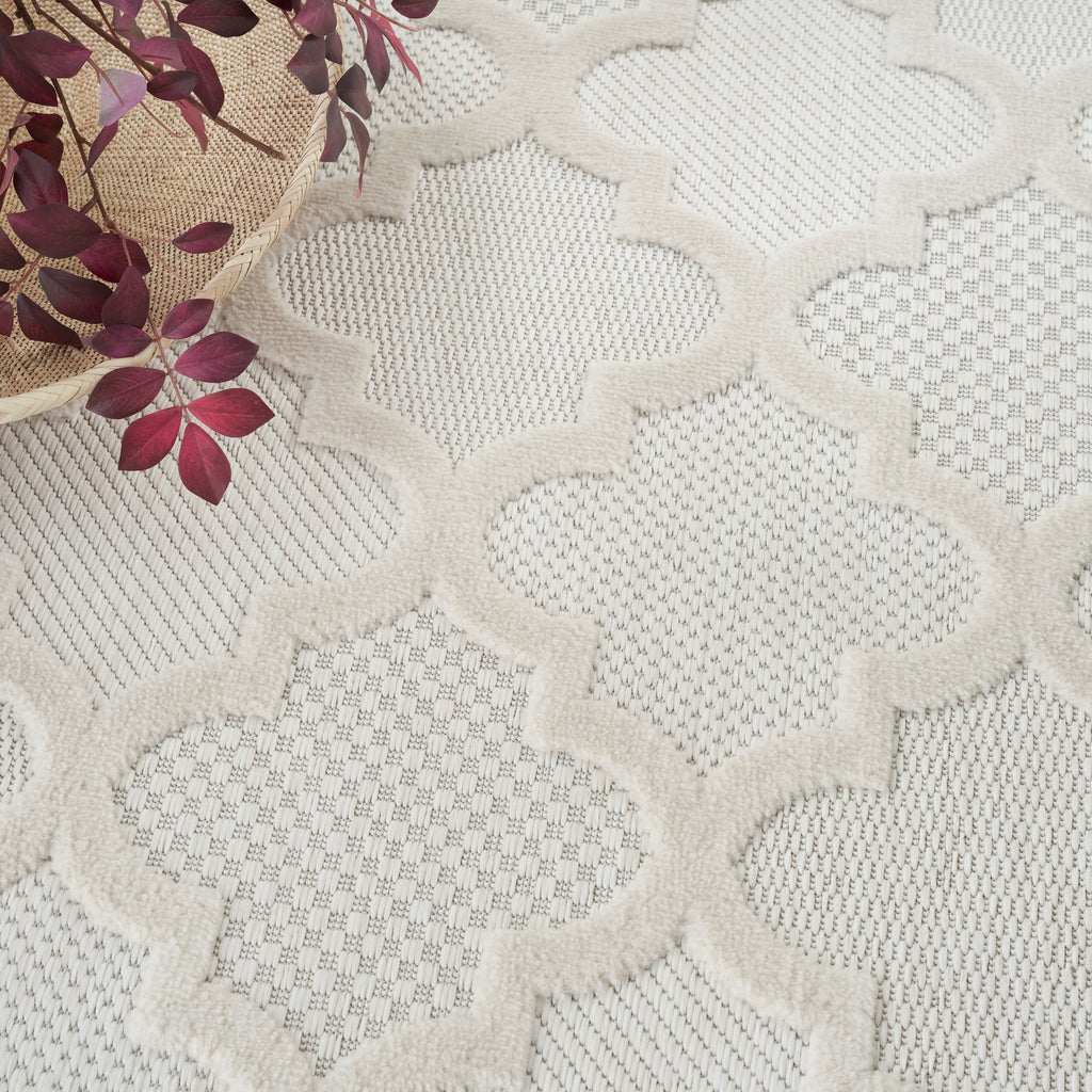 nourison easy care nes01 ivory white rug
