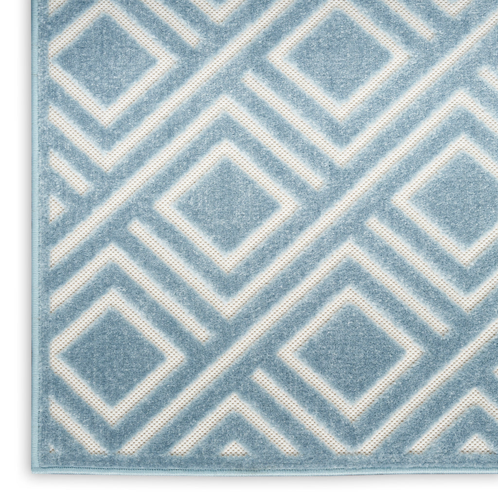 nourison care free caf03 blue rug
