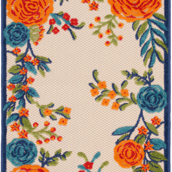 nourison aloha alh32 multicolor rug