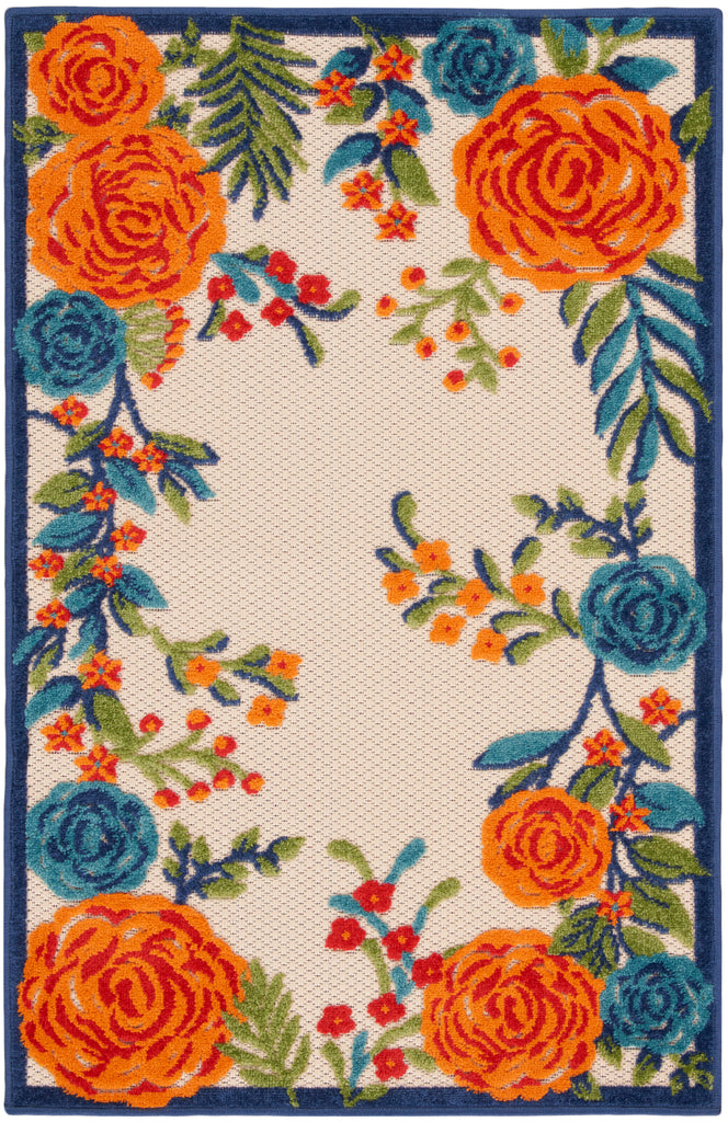 nourison aloha alh32 multicolor rug