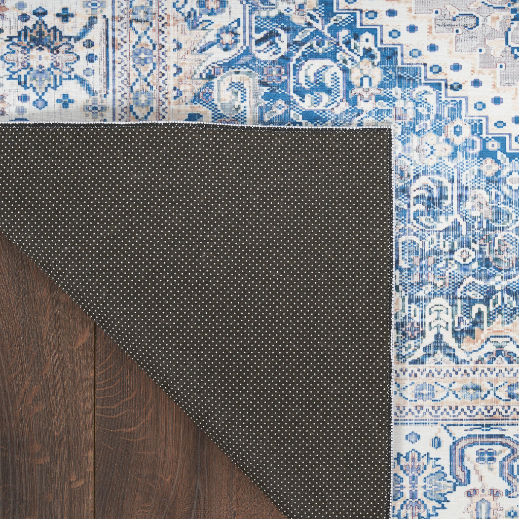 nourison vintage home vnh01 beige blue rug