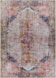 Hauteloom Monching MONCH Aqua Machine Made Polyester Rug
