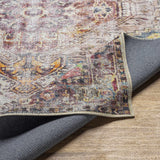 Hauteloom Monching MONCH Aqua Machine Made Polyester Rug