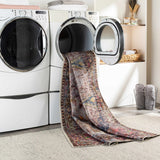 Hauteloom Monching MONCH Aqua Machine Made Polyester Rug