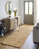 Hauteloom Moncton MONCT LightBrown Woven/Flatwoven Jute Rug