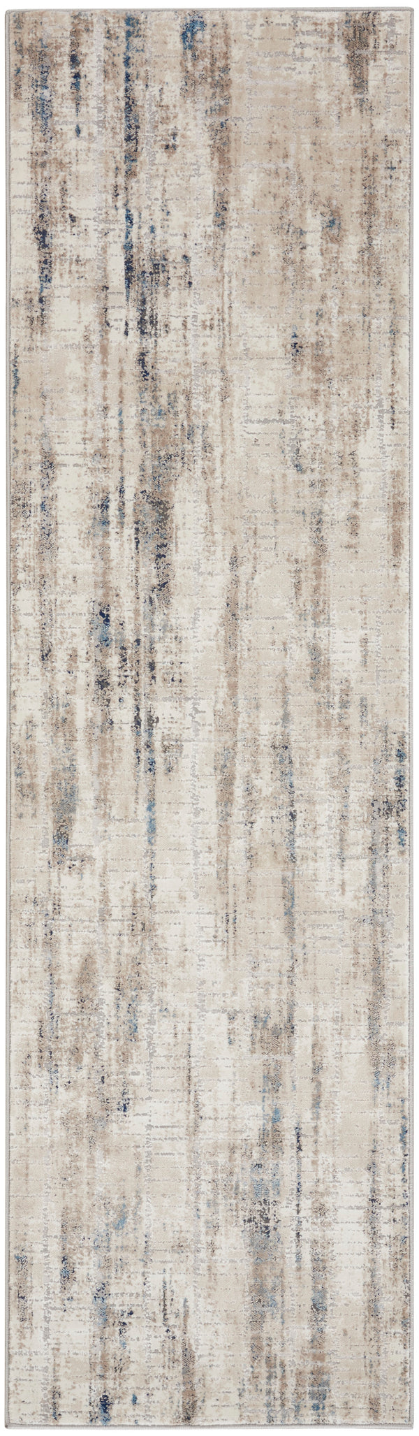nourison ck022 infinity ifn02 ivory grey blue rug