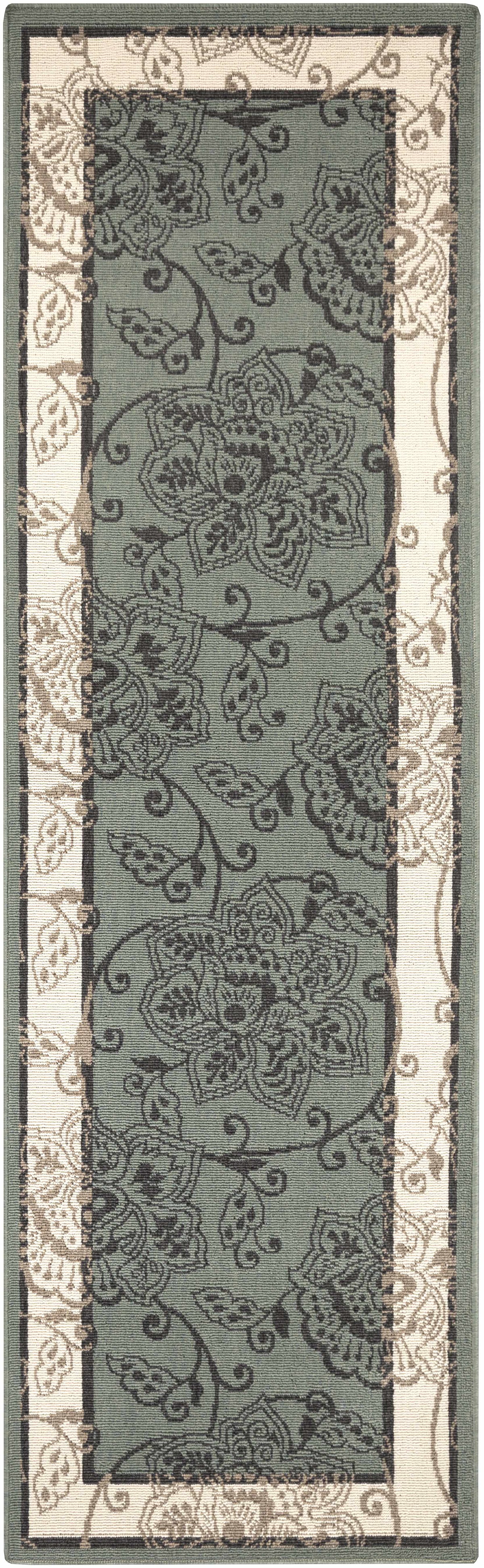 Hauteloom Montross MONTR Black Machine Made Olefin Rug