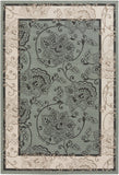 Hauteloom Montross MONTR Black Machine Made Olefin Rug