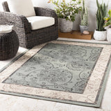 Hauteloom Montross MONTR Black Machine Made Olefin Rug