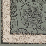 Hauteloom Montross MONTR Black Machine Made Olefin Rug