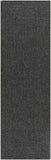 Hauteloom Moxley MOXL Black Machine Made Polypropylene Rug