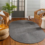 Hauteloom Moxley MOXL Black Machine Made Polypropylene Rug