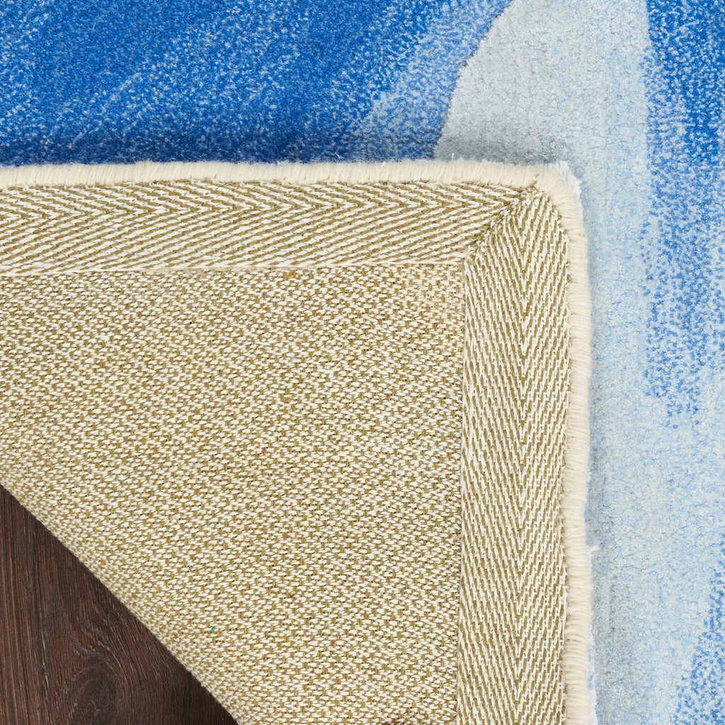 nourison prismatic prs37 blue multicolor rug