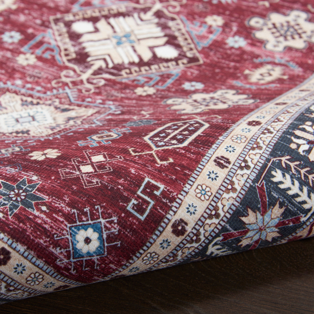 nourison fulton ful03 red rug