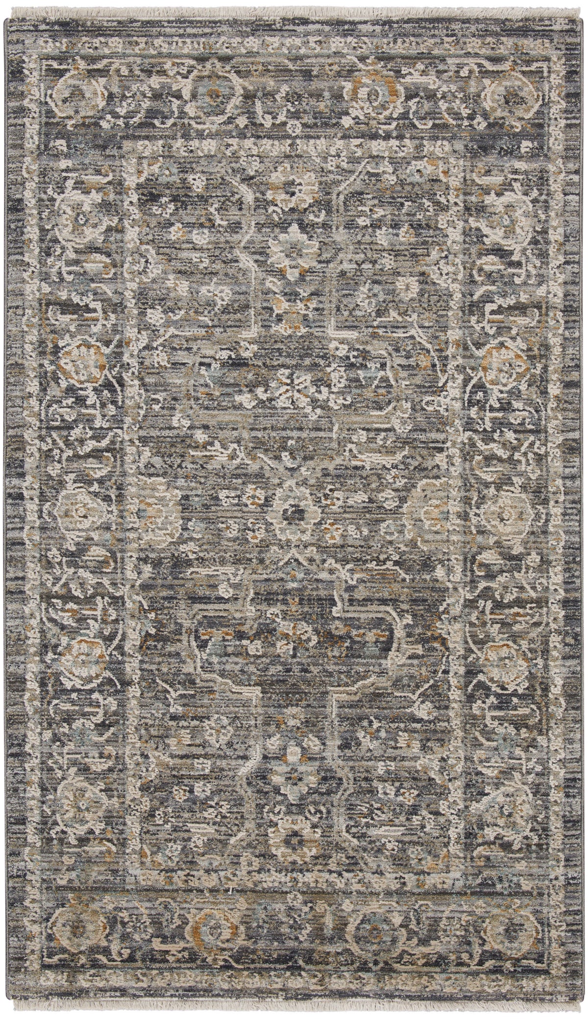 nourison lynx lnx03 slate multicolor rug