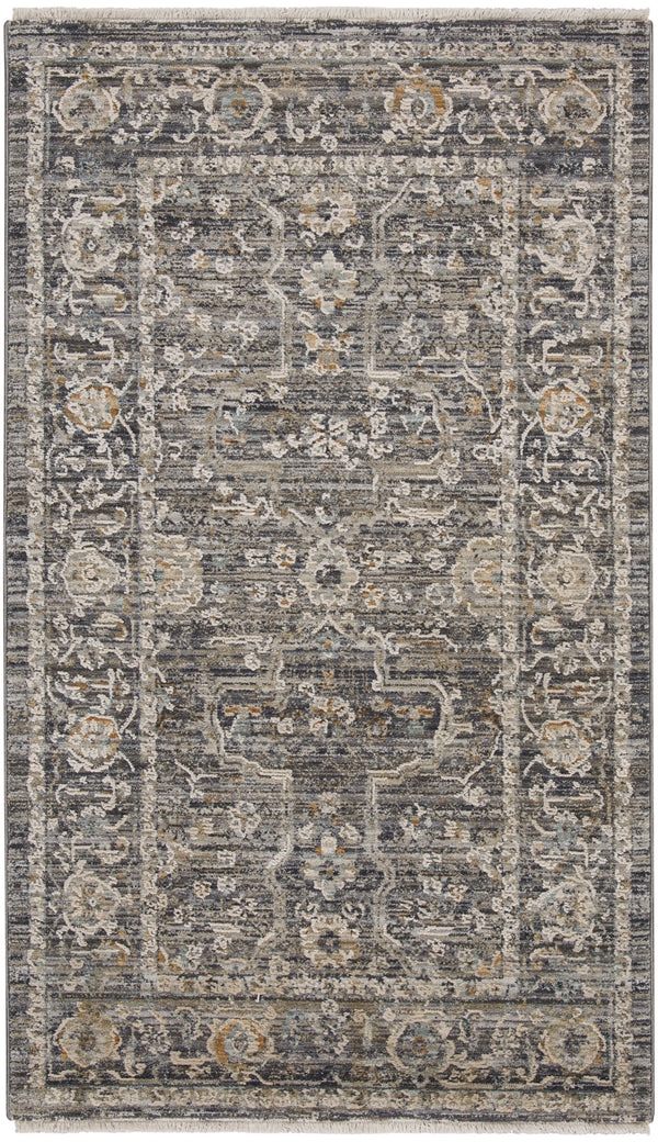 nourison lynx lnx03 slate multicolor rug