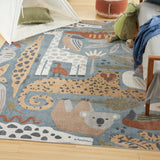 nourison astra machine washable asw01 multicolor rug