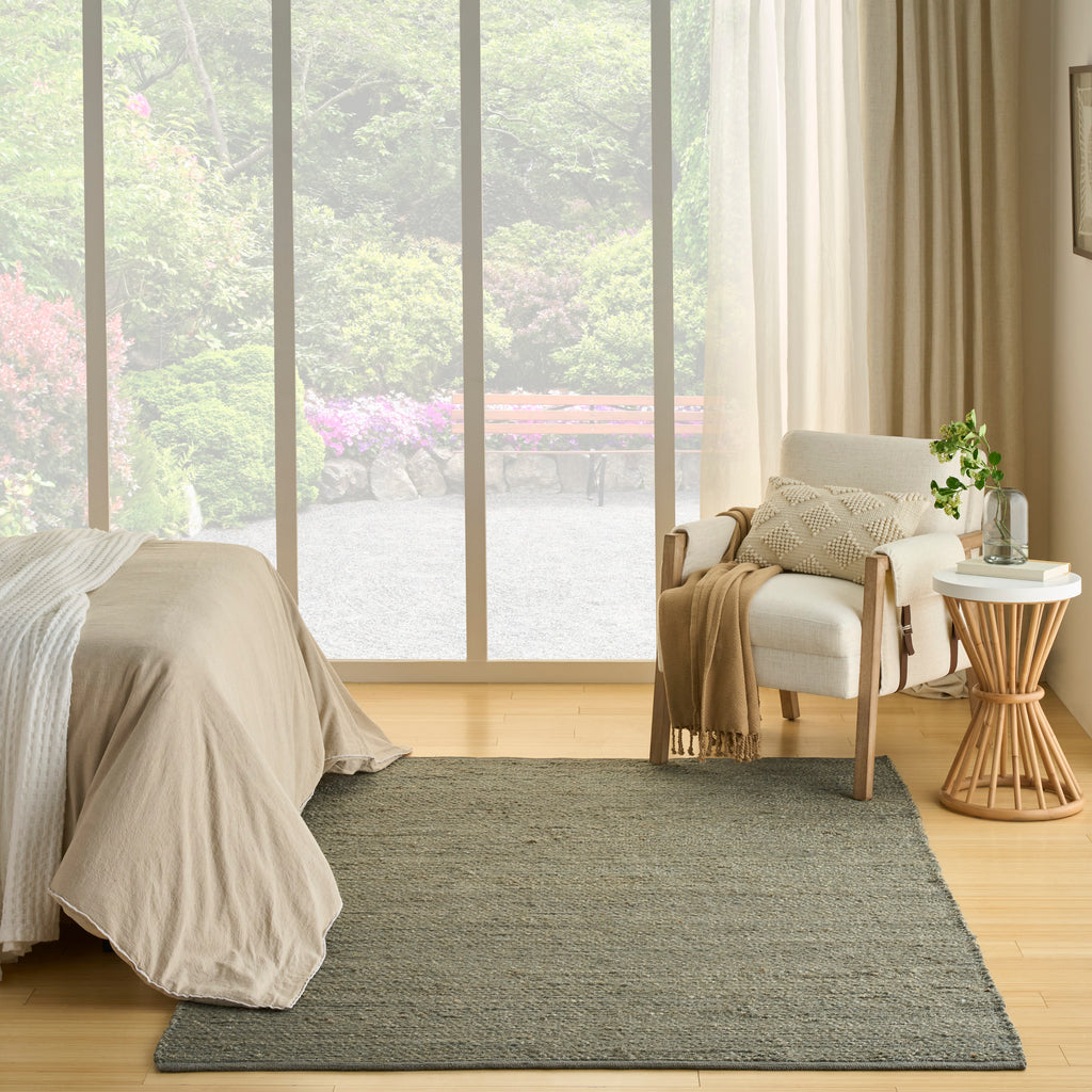 nourison natural jute njt01 sage rug