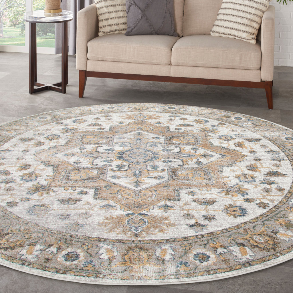 nourison astra machine washable asw12 silver grey rug