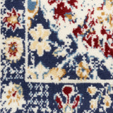 nourison grafix grf31 blue multicolor rug