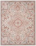 nourison elation etn10 ivory brick rug