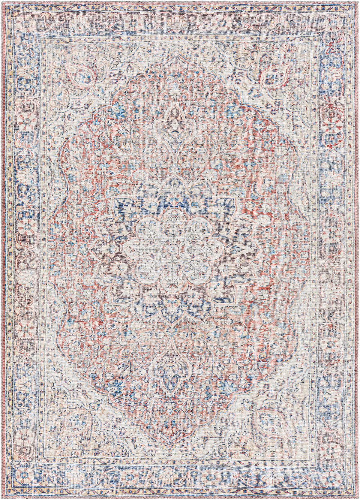 Hauteloom Maribojoc MRBJ Light Gray Machine Made Chenille-Polyester Rug