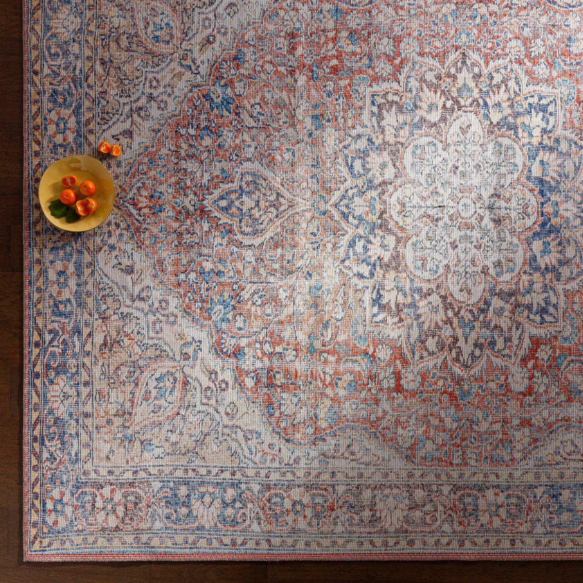 Hauteloom Maribojoc MRBJ Light Gray Machine Made Chenille-Polyester Rug
