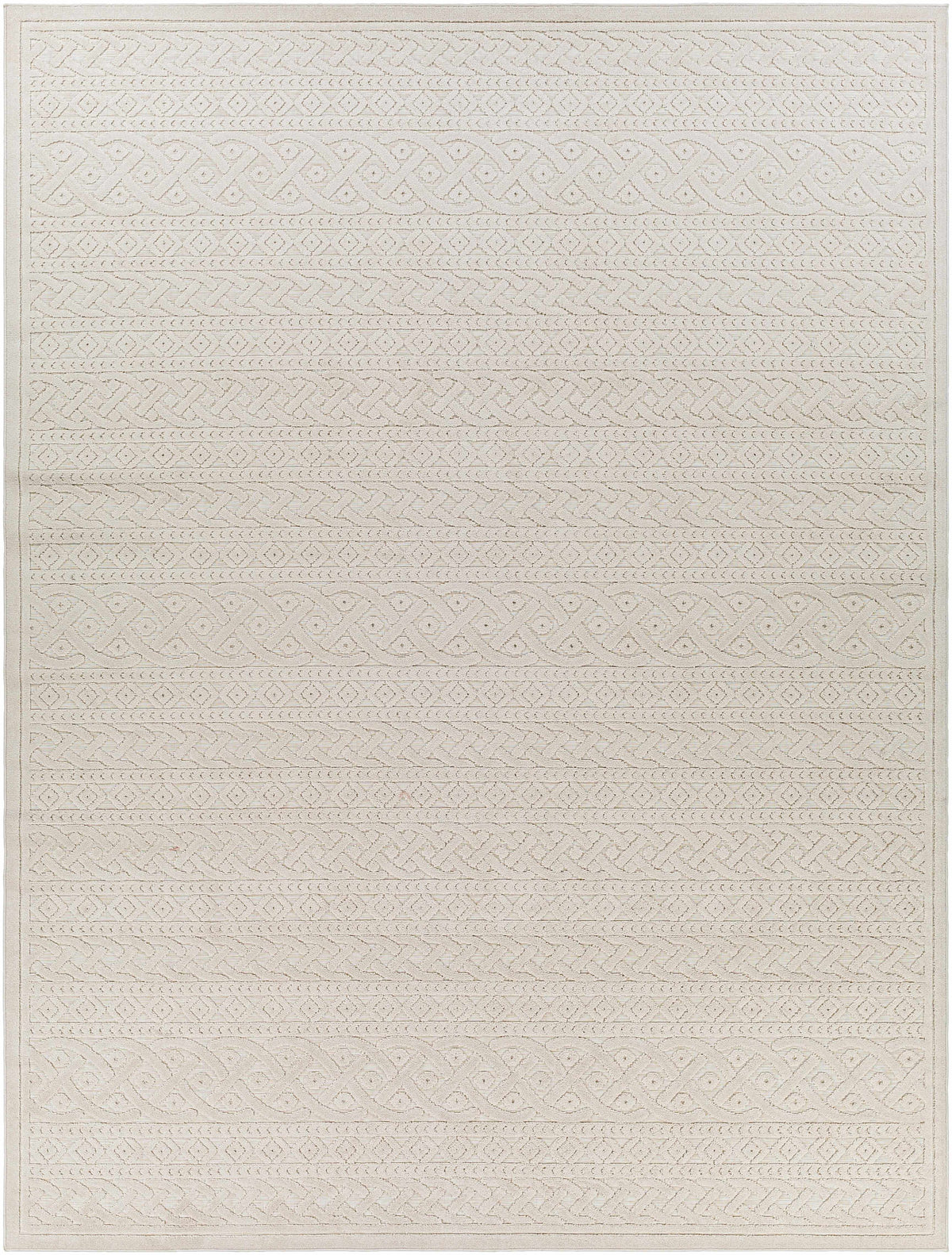 Hauteloom Maribyrnong MRBY Cream Machine Made Polypropylene Rug