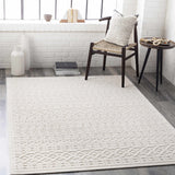 Hauteloom Maribyrnong MRBY Cream Machine Made Polypropylene Rug