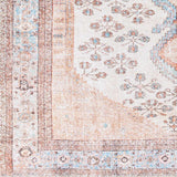 Hauteloom Moora MRPA Aqua Machine Made Chenille-Polyester Rug