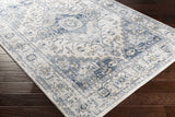 Hauteloom Murrindindi MRRN Light Gray Machine Made Polypropylene Rug