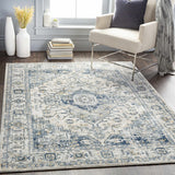 Hauteloom Murrindindi MRRN Light Gray Machine Made Polypropylene Rug