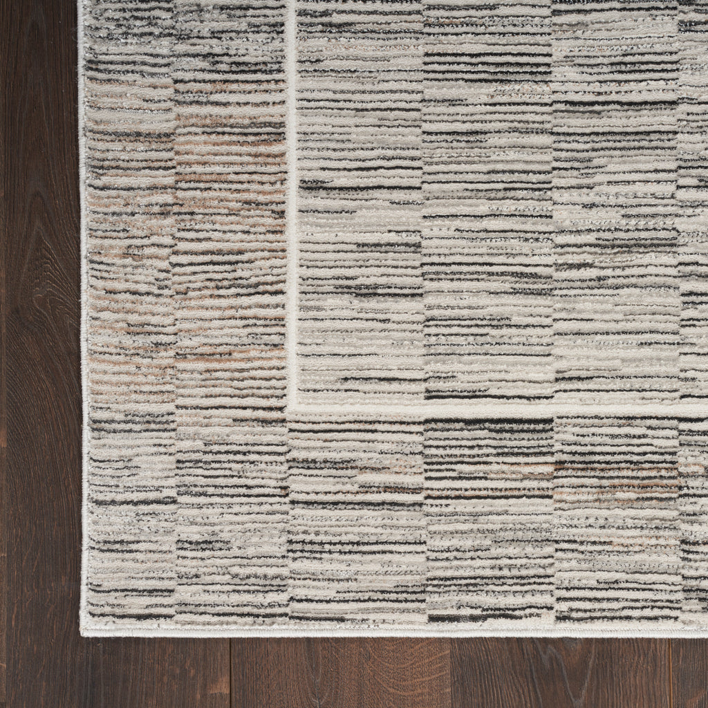 nourison desire dsr02 charcoal grey rug